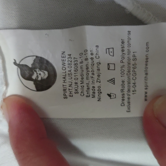 Girls 8-10 zombie bride Costume - Picture 2 of 2